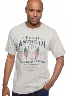 Field & Stream Flags Screenprint Tee