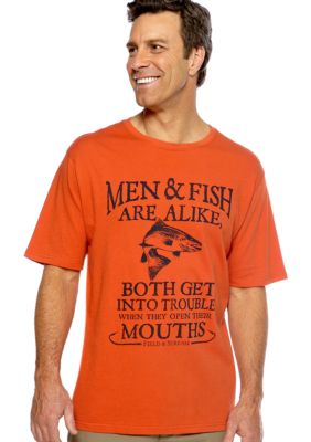 Field & Stream Men and Fish Tee