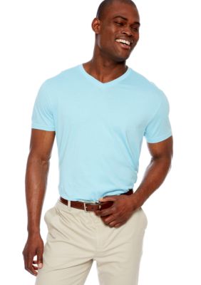 MADE Cam Newton Big & Tall Blue Topaz V-Neck Tee