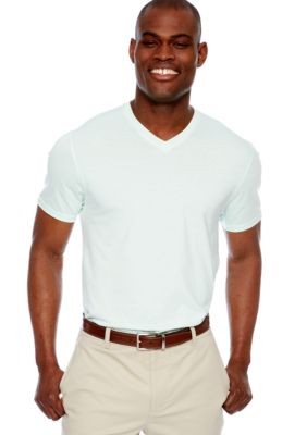 MADE Cam Newton Big & Tall Artist Aqua V-Neck Tee
