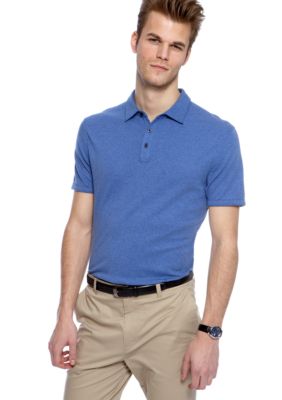 MADE Cam Newton Big & Tall Royal Top Dye Polo