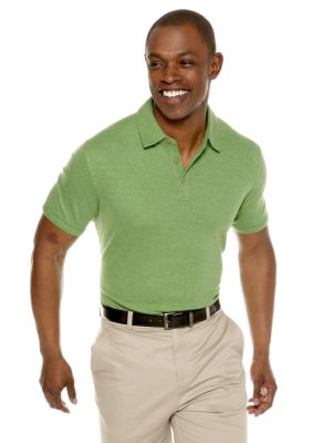 MADE Cam Newton Big & Tall Grass Top Dye Polo