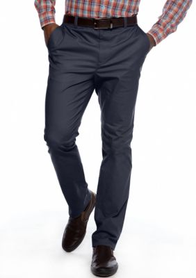 MADE Cam Newton Big & Tall Preppy Navy Dobby Chino Pant