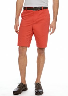MADE Cam Newton Big & Tall Salix Coral Flat Front Shorts