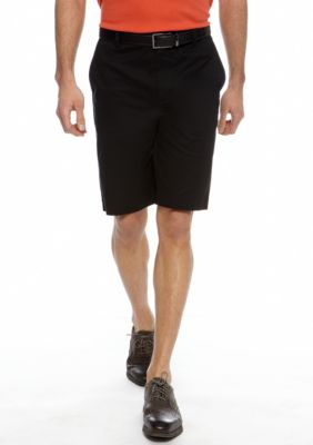 MADE Cam Newton Big & Tall Black Flat Front Shorts
