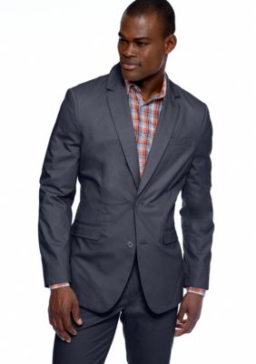 MADE Cam Newton Big & Tall Preppy Navy Blazer
