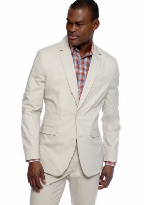 MADE Cam Newton Big & Tall Khaki Blazer