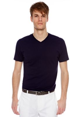 MADE Cam Newton Preppy Navy V-Neck Tee