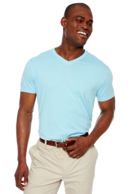 MADE Cam Newton Blue Topaz V-Neck Tee