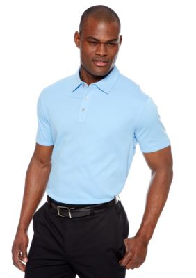 MADE Cam Newton Blue Sky Solid Polo