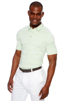 MADE Cam Newton Mint Stripe Polo
