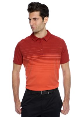 MADE Cam Newton Coral Bay Ombre Stripe Polo