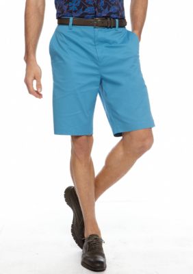 MADE Cam Newton Indie Blue Flat Front Shorts