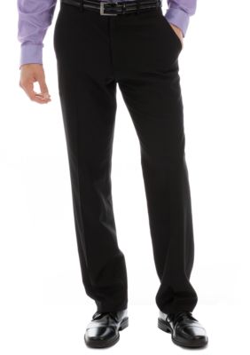 Billy London Slim Solid Suit Separate Pants