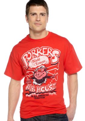 Saddlebred Porkers Rib House Screen Tee