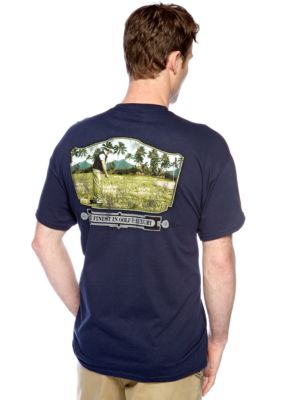 Saddlebred Paradise Palm Screen Tee
