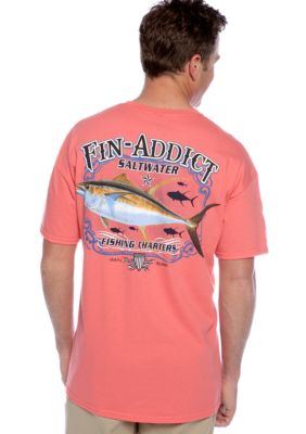 Saddlebred Fin Addict Screen Tee