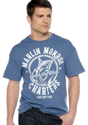 Saddlebred Blue Marlin Screen Tee