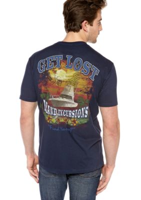 Saddlebred Get Lost Island Screen Tee