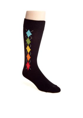 Madison Multicolor Argyle Socks - Single Pair