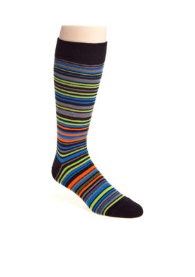 Madison Multicolor Stripe Socks - Single Pair