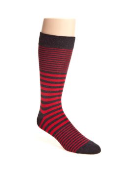 Madison Thick and Thin Stripe Socks - Single Pair