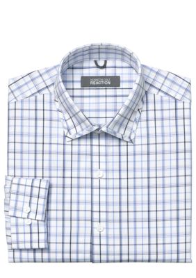 Kenneth Cole Wrinkle Free Check Dress Shirt