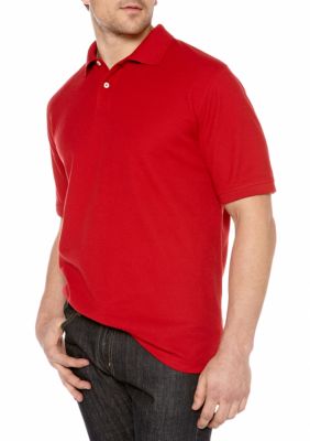 Saddlebred Solid Pique Polo Shirt