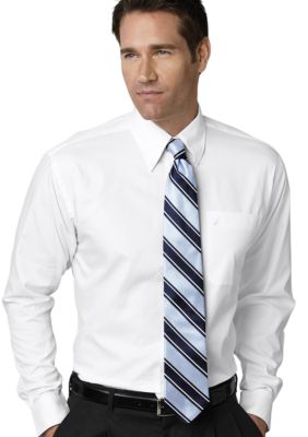 Nautica Ocean Wash Pinpoint Oxford Button Down Dress Shirt