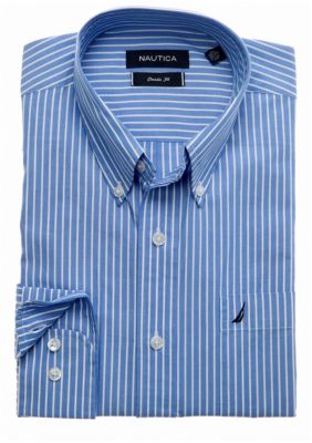 Nautica Ocean Wash Striped Dress Shirt