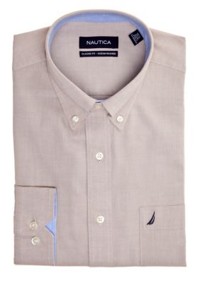 Nautica Classic Fit Ocean Washed Dress Shirt