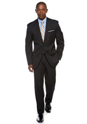 Greg Norman Classic Solid Charcoal Suit