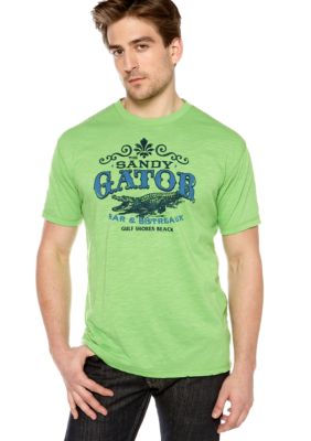 Ocean & Coast Sandy Gator Screen Tee