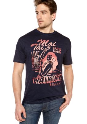 Ocean & Coast Mai Tai Girl Screen Tee