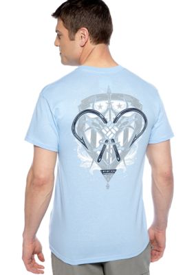 Columbia PFG Hooked on Liberty Short Sleeve Tee