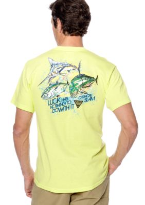 Columbia Big & Tall PFG Off Shore Charm Short Sleeve Tee