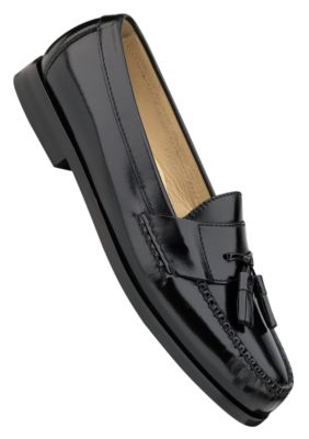 Cole Haan Pinch Tassel Black Slip-on
