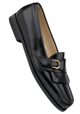 Cole Haan Pinch Buckle Black Slip-on
