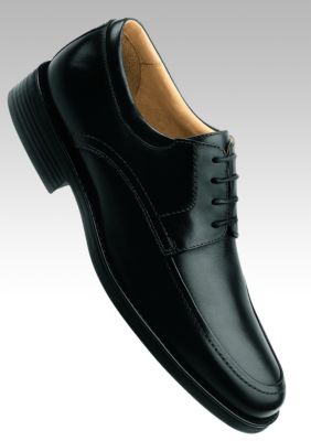 Johnston & Murphy Samford Moc Toe Dress Black Shoe
