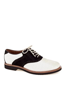 G H Bass Burlington Saddle Oxford