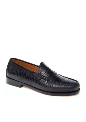 G H Bass Larson Lizard Penny Slip-On