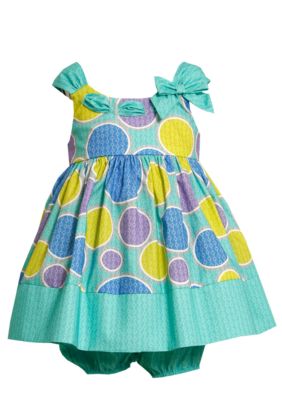 Bonnie Jean Multi Dot Dress Set