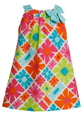 Bonnie Jean Square Daisy Dress