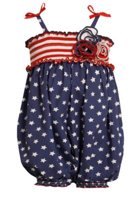 Bonnie Jean Americana Romper