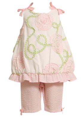 Bonnie Jean Soutache Bubble Set Toddler Girls
