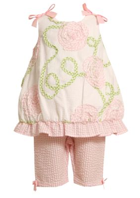 Bonnie Jean Capri Pants Set