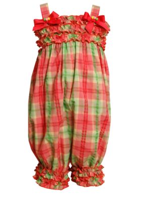 Bonnie Jean Seersucker Romper Toddler Girls