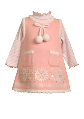 Bonnie Jean&reg; Snowflake Jumper Set - Infant