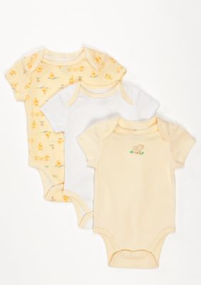 Little Me Newborn 3 Pack of Bodysuits