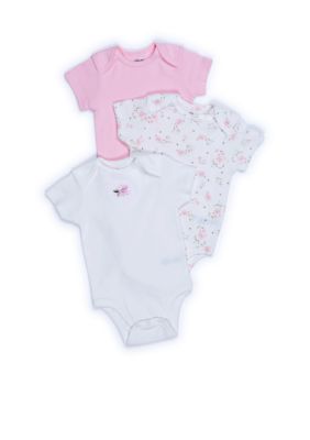 Little Me 3 Pack Bodysuits - Newborn